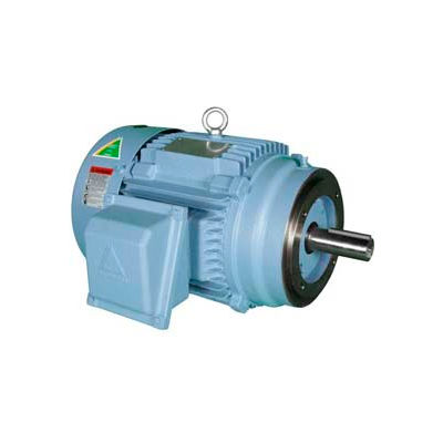 Hyundai PEM Motor HHI10-18-215TCRD, TEFC, Rigid-C, 3 PH, Round, 215TC, 10 HP, 1800 RPM, 12.8 FLA