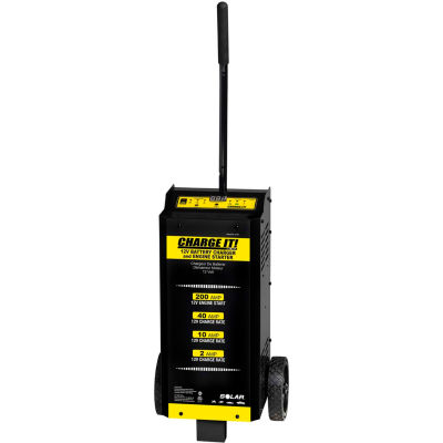 Clore 12 Volt Wheel Battery Charger; 40/10/2/200 Amp - 4735