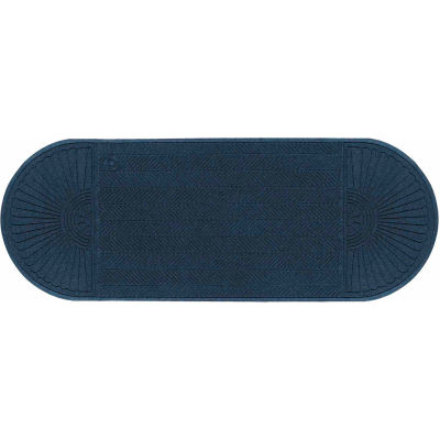 WaterHog Eco Grand Elite 3/8" Thick Two Ends Entrance Mat, Indigo 3' x 7'1"
