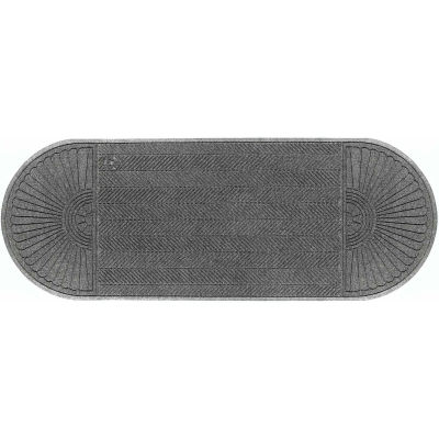 WaterHog Eco Grand Elite 3/8" Thick Two Ends Entrance Mat, Gray Ash 6' x 14'8"