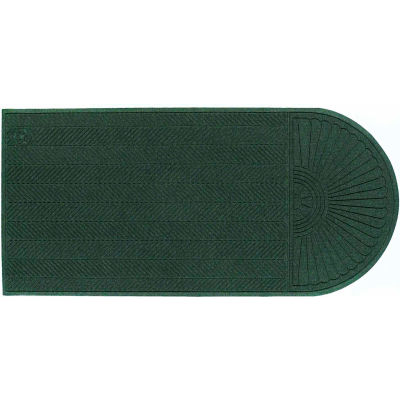 WaterHog® Eco Grand Elite Entrance Mat + One End 3/8" Thick 3' x 21.6' Green