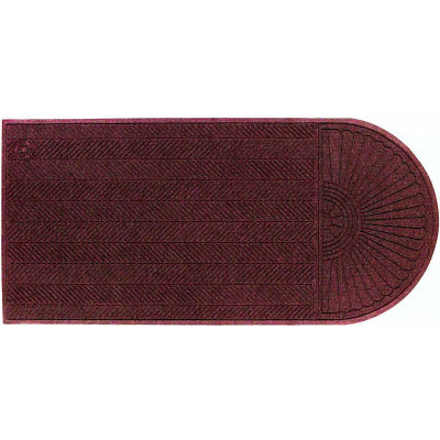 WaterHog® Eco Grand Elite Entrance Mat + One End 3/8" Thick 3' x 21.6' Maroon
