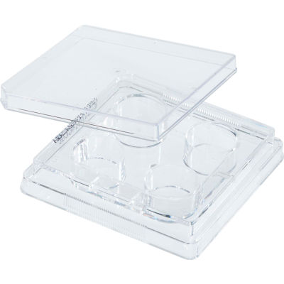 Celltreat 4 Well Non-treated Plate with Lid, Individual, Sterile, 50/PK ...