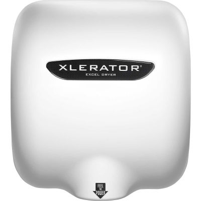 Xlerator® Automatic Hand Dryer, White Thermoset Fiberglass, 110-120V