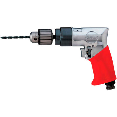 Sioux Tools 3/8" Capacity Pistol Grip Reversible Keyed Chuck w/1800 RPM view 2