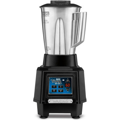 Waring® Torq Bar Blender 48 Oz. Stainless Steel Jar, Timer, 2 Speed, 2 HP