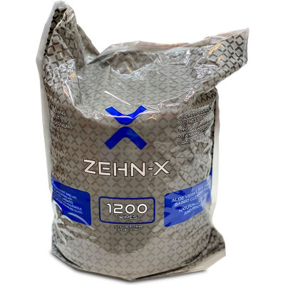 Zehn-X Antiseptic Sanitizing Disinfecting Wipes - 1200 Count Roll - 4 Rolls per Case