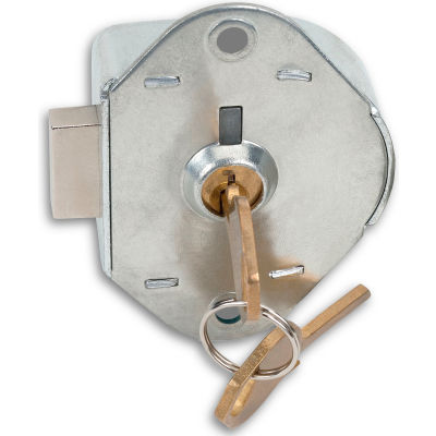 Zephyr 1770 KA Built-In Cylinder Key Lock Dead Bolt Keyed Alike - 2 User Keys