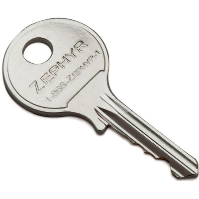 Control Key for Zephyr Built-in Combination Locks