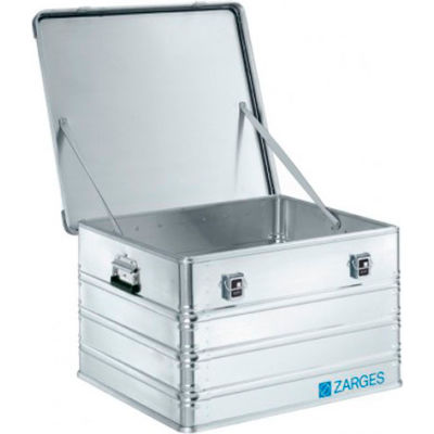 Zarges K-470 Aluminum Shipping and Storage Case 40843 - 29-1/8"L x 27-3/16"W x 18-1/8"H Silver