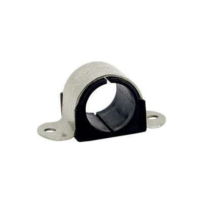 1-1/2" Tube Od Stainless Steel Omega Cushion Clamp - Pkg Qty 10