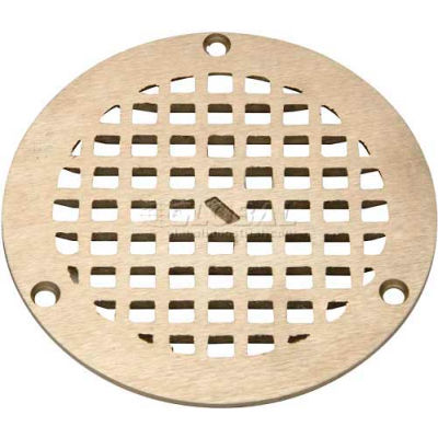 Zurn 5" Dia. Round Floor Drain W/Screws, Nickel