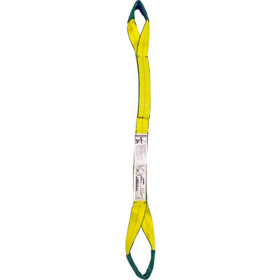 Lift America S152013 8' Poly Web Sling Eye & Eye, 2560/3200/6400 Lbs Cap