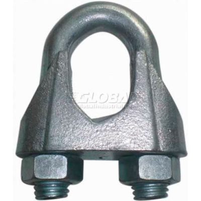 Elite Sales EGC18 1/8" Zinc Plated Wire Rope Clip - Pack of 100