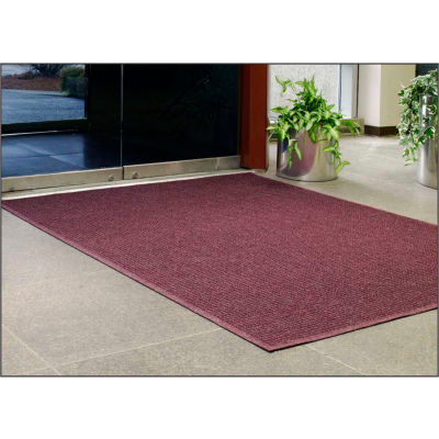 WaterHog® Entrance Mat Fashion Border 3/8" Thick 3' x 20' Burgundy