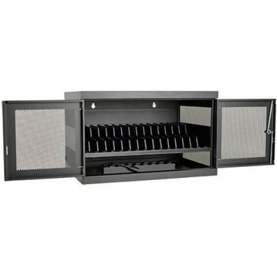 Tripp Lite 16-Device AC Charging Station Cabinet for Chromebooks and Laptops, Black