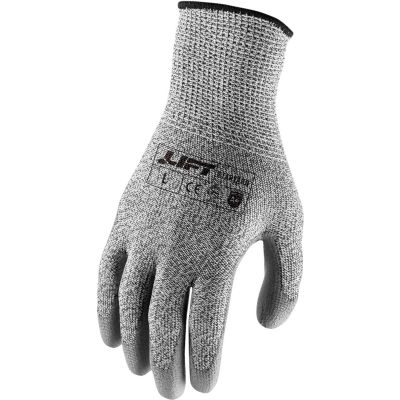 Lift Safety Cut Resistant Staryarn Polyurethane Latex Glove, M, 1-pair, GSP-19YM