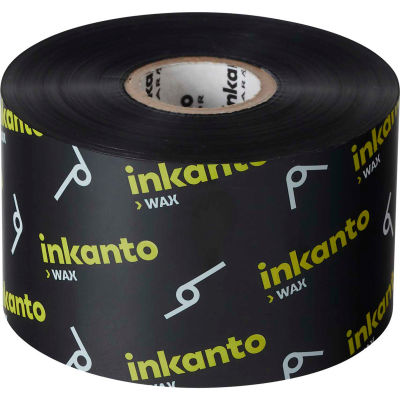 Inkanto T65115IO Resin-Enhanced Wax Ribbon, 220mm x 450m, AWX FH, 6 Rolls/Case