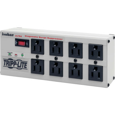Tripp Lite Isobar Ultra Surge Protector, 8 Outlets, 12A, 3840 Joules, 12' Cord