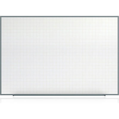 Ghent Whiteboard w/ 4 Markers & Eraser - White Painted Steel - 48" x 72"