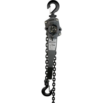 OZ Lifting Industrial Lever Hoist 1-1/2 Ton Capacity 10' Lift