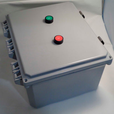 Encl Motor Starter, 50A, 3ph, direct-online voltage, 4X poly, Start/Stop, 480VAC coil, O/L 42-55A