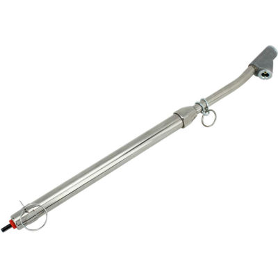 Milton® Recalibratable Service Gauge, Dual Straight Foot 10 Deg. Bend, 10 to 160 PSI, S-986CBNT