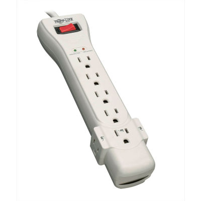 Tripp Lite Protect It! Surge Protected Power Strip, 7 Outlets, 15A, 2160 Joules, 7' Cord