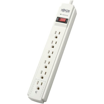 Tripp Lite Protect It! Surge Protected Power Strip, 6 Outlets, 15A, 720 Joules, 6' Cord