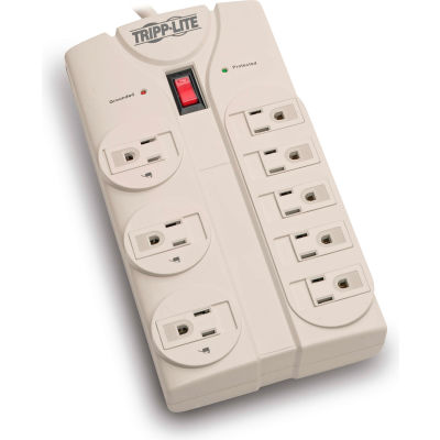 Tripp Lite Protect It! Surge Protector, 8 Outlets, 15A, 1440 Joules, 8' Cord