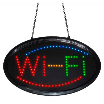 Mystiglo Wi-Fi LED Dot Sign - 24"W x 14"H