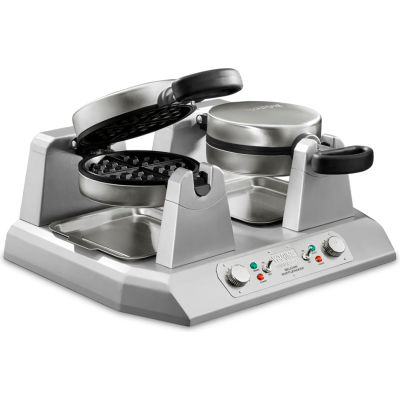 Waring WW250X - Commercial Belgian Waffle Maker, Double 120V