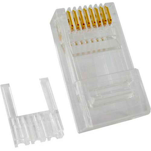 Vertical Cable, 011-018, Cat 6, RJ45 Modular Plugs, 8P 8C, 50 Micro-Inches Gold Plated