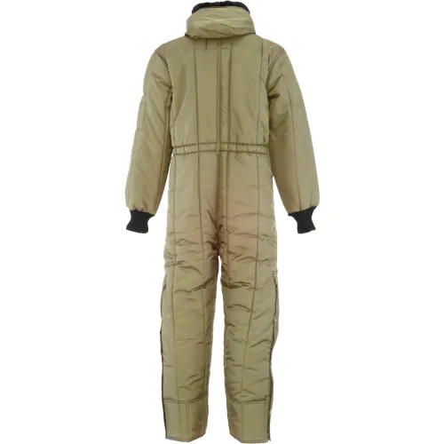 RefrigiWear Men's Iron-Tuff Insulated Coveralls with Hood -50F Cold  Protection (Sage Green, 5XL) 