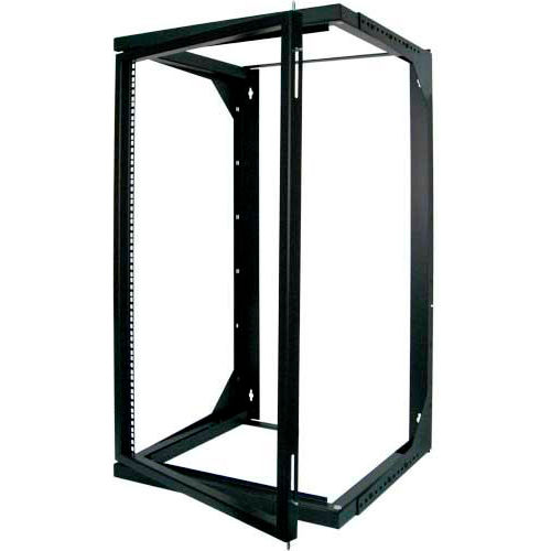 Vertical Cable, 047-WSM-2026, 20U Wall Mount Open Swing Out Rack
