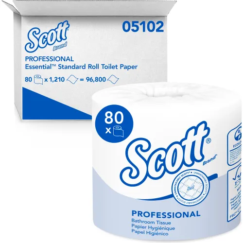 Boardwalk BWK6145 2-Ply Toilet Tissue – Septic Safe, 4x3 Rolls, 96 Sheets Per Roll (Case Of 96)