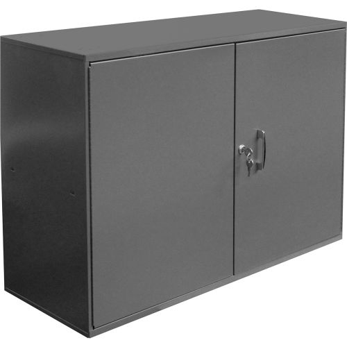 Durham Wall Mount W/ Pegboard Gray 333/4"W x 117/8"D x 237/8"H