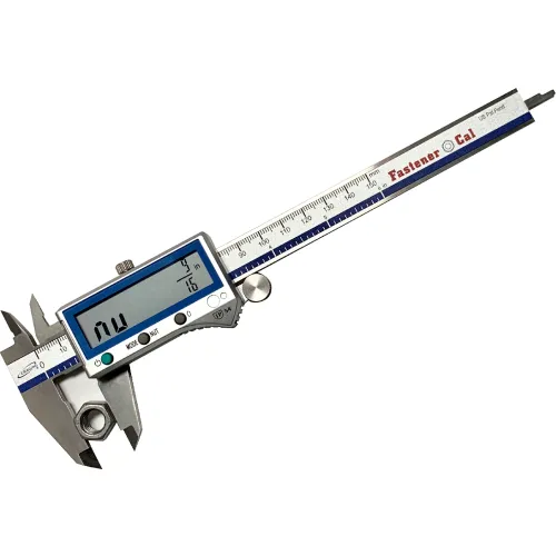 iGAGING Digital Caliper w/Fastener Reading Function, Stainless Steel