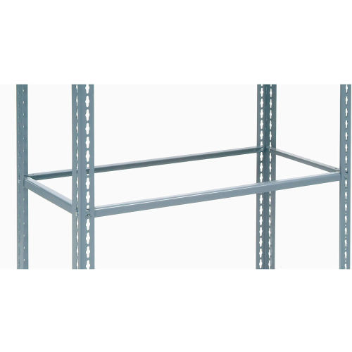 Single Rivet Beams without Decking on Boltless Shelving, Rivetlock Shelving, Steel Shelving Units, Boltless Steel Shelving