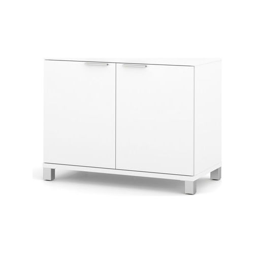 Bestar® Pro-Linea 2-Door Storage Unit White