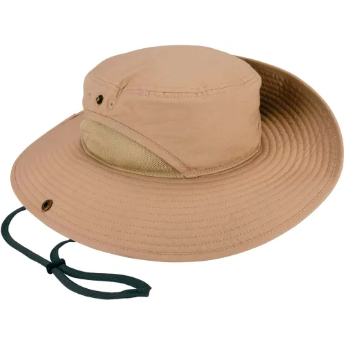 Ergodyne Chill-Its 8936 Lightweight Ranger Hat, Mesh Paneling, S/M, Khaki
