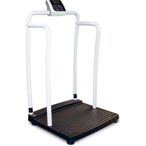 Rice Lake 250-10-2 Bariatric Handrail Scale, 1000 lb x 0.2 lb