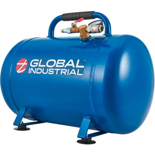 Global Industrial™ Horizontal Portable Air Tank, 7 Gallon, 150 PSI
