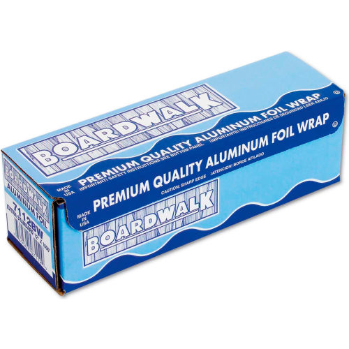 Premium Quality Aluminum Foil Roll, 12"X 1000 Ft, 16 Micron Thickness, Silver, 1 roll