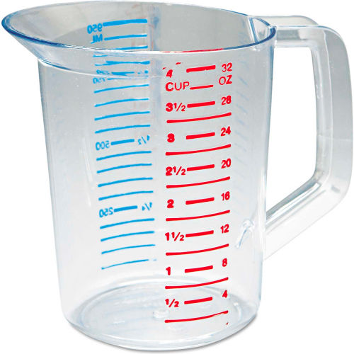 Rubbermaid&#174; Commercial Bouncer Measuring Cup, 32 Oz., Clear