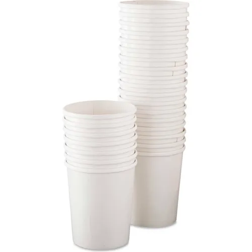 Choice 32 oz. Poly Paper Cold Cup - 25/Pack