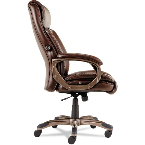 Alera Executive Leather Chair with Coil Spring Cushioning