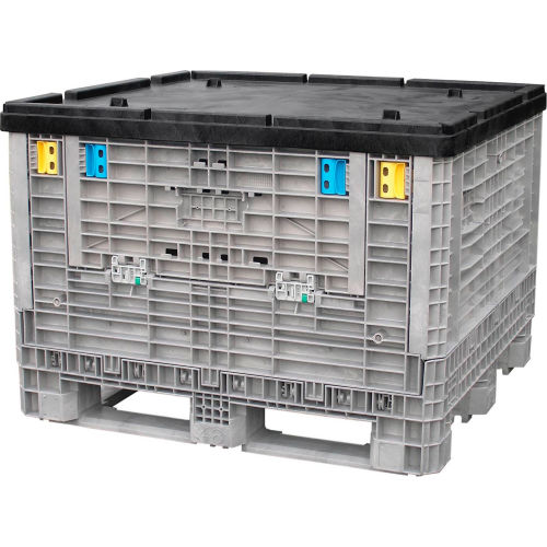 Folding Bulk Container Lid - Protects Contents