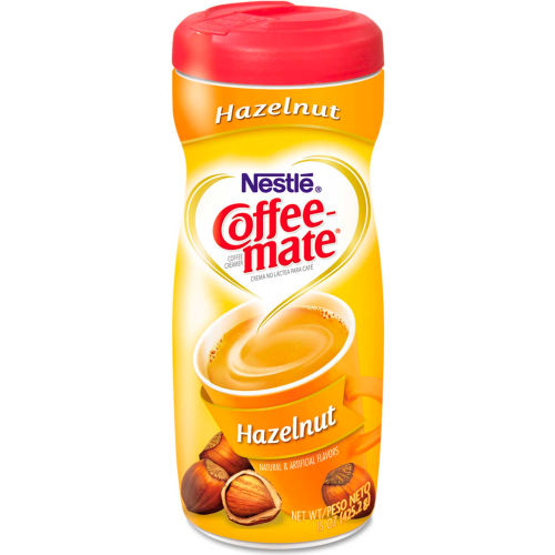 Nestle NES12345 - Coffee-Mate Hazelnut Creamer Powder, 15 Oz., Plastic Bottle