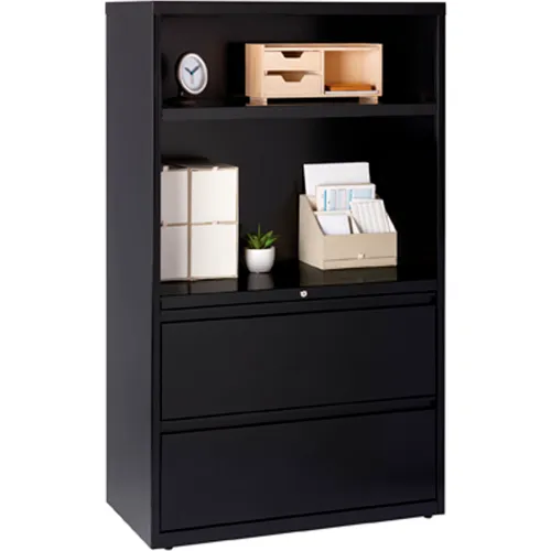 Bookcase and file on sale cabinet combination